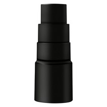 범용 진공 호스 어댑터 진공 호스 액세서리 커넥터 4 층 어댑터, 검은 색