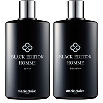 마리끌레르 블랙 에디션 스킨 로션 200ml 1+1개 남성화장품, 1세트