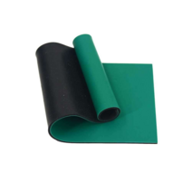 정전기 방지 제전매트 고무 패드 작업용 공장 테이블, 그린 2mm 0.8x10m