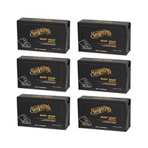 수아베시토 Suavecito 바디 & 핸드 비누 바 모이스처라이징 Masculine 오리지널 Fragrance 6 oz 6 팩
