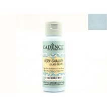 헤리티지공예 CADENCE 베리쵸키 글라스 데코 울트라 매트 물감 59ml (무광 수성 유리 글라스 포슬린 물감), 12.베이비블루(CG1352)