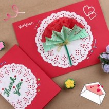 DIY613 카네이션입체카드 만들기-감사 어버이날 스승의날 만들기패키지 가정의달 5월 월, ◎상품_상품선택◎