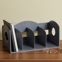 시스맥스 N 멀티 책꽂이 4단, 그레이