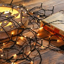 감성 경관 태양광 스트링 라이트 웜색50구5m LED 전구 야외 조명 등 캠핑 파티 카페 옥상 정원 트리 꾸미기, 상세 참조