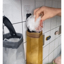 비닐봉지 보관함 정리함, 블랙 후크포함