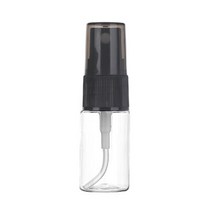 허브스프레이 10 15 20 30 40ml 투명스프레이용기, 10ml, 투명스프레이용기 검은색캡