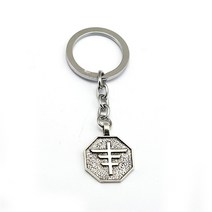 Game DARK SOULS 3 Keychian Palm Print Mark Metal Round Coin Key Chain Ring For Men 자동차 여성 가방 쥬얼리 Chav