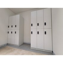 멀티가구 LPM 화이트 전자키 학교 학원 회사 사무실 병원 당구장 2단 락카장 캐비넷, LPM 메이플(와이드)