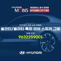 현대모비스 쏠라티/쏠라티 특장 리어 스피커 그릴 (9632259001)
