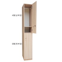 sy가구 사물함 높이95cm 탈의장 캐비넷 락커장 문짝라운딩처리 완제품배송, 워시오크B형-하부장