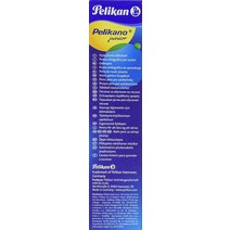 Pelikan Pelikano 주니어 만년필 왼손잡이 미디엄 펜촉 블루 정품보장, Turquoise