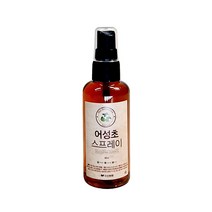 수산농원 국내산 무농약 어성초 스프레이 60ml 두피팩, 1개