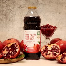 레알 유기농 NFC석류즙 100% 착즙원액주스, 1병, 1000ml