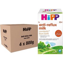HiPP 역류방지 베이비 분유 800g 4팩, 기본