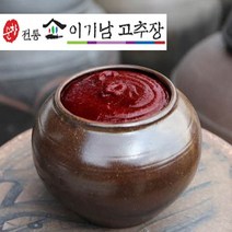 순창 이기남할머니 전통 찹쌀고추장, 1kg, 1개