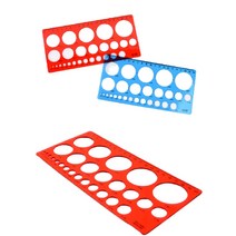 클래식 컬러 모형자 도형자 원형자 대량 구매 초등학생 유치원생 선물 사무 문구용품 학교 유치원 기념품 홍보물 준비물 학용품 반투명 소형 대형, 대
