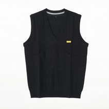 산골 네이비 옐로우 마크 조끼 (석촌중) 교복조끼 교복