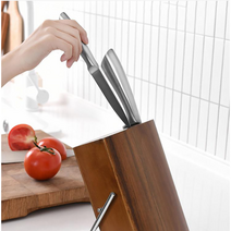 바겐슈타이거 로버스트 칼블럭 칼집 주방 칼 꽂이 보관함 케이스 나무 우드 거치대