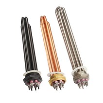 심야전기 온수보일러 사각히터 봉히터 1.52인치 3kw, DN40 250mm 380V6kw