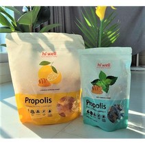 하이웰 프로폴리스 레몬 & 마누카허니 로젠지 200g/500g 민트맛 뉴질랜드 프로폴리스 캔디 로렌지 사탕, 레몬맛 200g