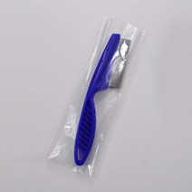 휴대용 애완 동물 벼룩 진드기 제거제 개 고양이 스테인레스 스틸 컴포트 헤어 손질 빗 이가 제거 클리너, [03] 파란
