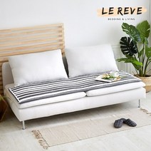 [르헤브] 어닝스트라이프 시어서커 쇼파패드 4인용(60x240)