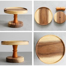 우드 케익 디저트트레이 케이크스탠드, 대 30cm