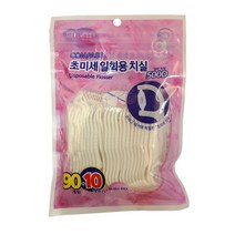 콤파스 닥터덴트 프리티 초미세 일회용치실 100입 Y치실 치간칫솔 오랄비 이쑤시개 와이치실, 1개, 100개입