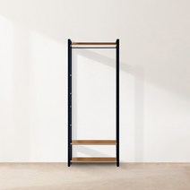 이노센트 포이베 드레스룸 800 1단 행거형 옷장 i102074, 내추럴