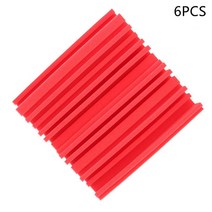 흡음판 6PC Studio Acoustic Foam Board Flame Retardant Soundproof Sound-absorbing Cotton Drum Room KTV W, [02] 02, [01] 30x30x2cm