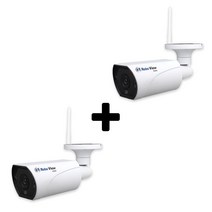 글로벌아이넷 로보뷰EX 2세트 홈 IP 카메라 CCTV 6mm 200만화소 WHEX+2, 01. 로보뷰EX+2