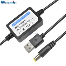 변환기 dcDC-DC USB 전원 어댑터 5V 12V 1A 스텝 업 부스트 케이블 라인 부스터 변환기 코드 플러그 5.5x2., CHINA|DC 5V TO 9V