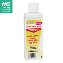 HG세제 얼룩제거제 No.4 50ml 음식물얼룩제거제 세탁물부분얼룩제거제 의류얼룩 우유 양념소스 핏자국 초코렛 마요네즈 크림 체액 외 얼룩제거용세제