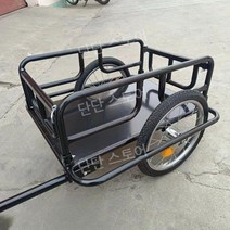 자전거 짐수레 트레일러 오토바이 화물운반 캠핑 캐리어 카트 바이크 라이딩 웨건 낚시 야외, B, 1개