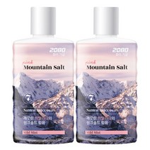 2080 퓨어 핑크솔트 가글 마일드민트향 750ml X2개, 1개