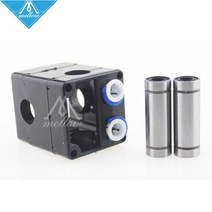 DIY 3D 프린터 히터 블록 얼티메이커 2 UM2 듀얼 헤드 압출기 Olsson 키트 노즐 0.25/0.4/0.6/0.8mm 1.75/3 mm용 핫 엔드, [02] 3