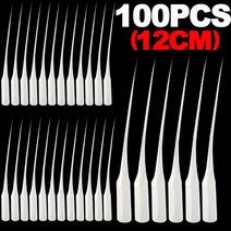 미니 마우스 테일 접착제 드로퍼 모델 만들기 도구 조립 키트 취미 빌딩 수리 신발 드립 튜브 200 개, 02 12cm 100pcs