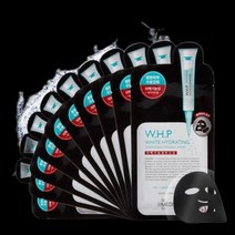 메디힐 W.H.P 미백 수분 숯 미네랄 마스크 25ml 1매, 메디힐 태반 1매 (10매구매시 3매추가증정)