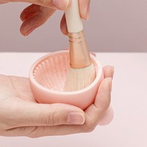 메이크업 브러쉬 세척볼 2p세트 실리콘세척패드, 없음