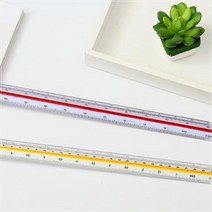우찌다 삼각 스케일자 30cm / 제도용품 / 제도자