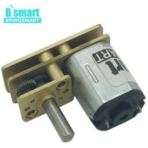 DC 기어 모터 Bringmart-전기 모터 3V 6V 12V DC 후진 기어 감속기 DIY 미니 부품 마이크로 메탈 팬 자동, 06 150rpm_01 3 볼트