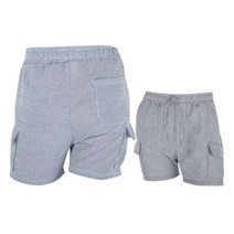 티엔디 엣지애 남녀공용 시어서커 카고 숏팬츠 MCPSL8028M0