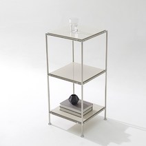 비아 모듈가구 2X1 UV 선반 수납장 SWL184C, 웜그레이