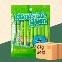 미니얌 츄이캔디 사과맛 67g 24입, 1, 1