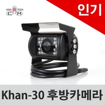 Khan-30plus 후방카메라 (주차라인 없음) (영상선10m 전원선1m), 영상선15m+전원선3m
