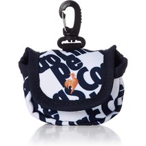 르꼬끄 골프공 파우치 화이트네이비 일본 남여공용 볼파우치