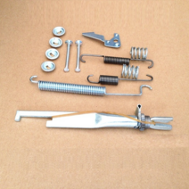 1kit 뒷 브레이크 신발 수리 세트 나사 스프링 부품 왼쪽/오른쪽 중국 HAIMA M3 자동차 모터, left side