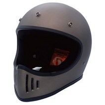 댐 트랙스 (DAMMTRAX) 오토바이 헬멧 풀 페이스 블레스트, 플랫건 메탈