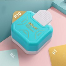 코너 커터기 모서리 펀치 커팅기 코너라운더 3in1, 핑크