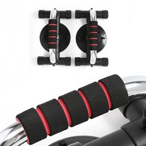 요비월드 흡착식 푸쉬업바 실버 레드 팔굽혀펴기기구 팔굽혀펴기손목 플란체바